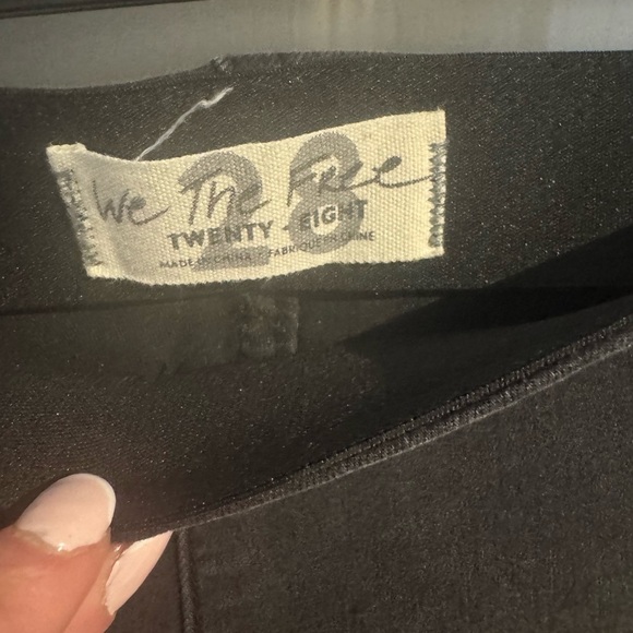 We The Free Pull On Faded Black Flare Jeans 28 - Picture 5 of 14